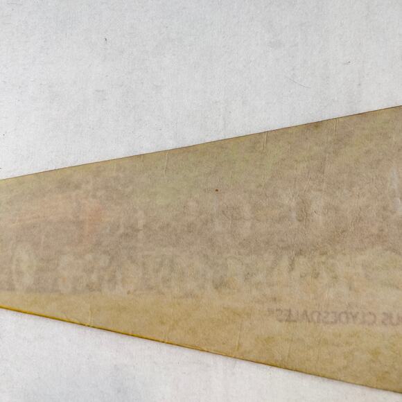 Busch Gardens VINTAGE Felt Pennant Large 30" x 11.5" Williamsburg Clydesdales - Picture 8 of 9